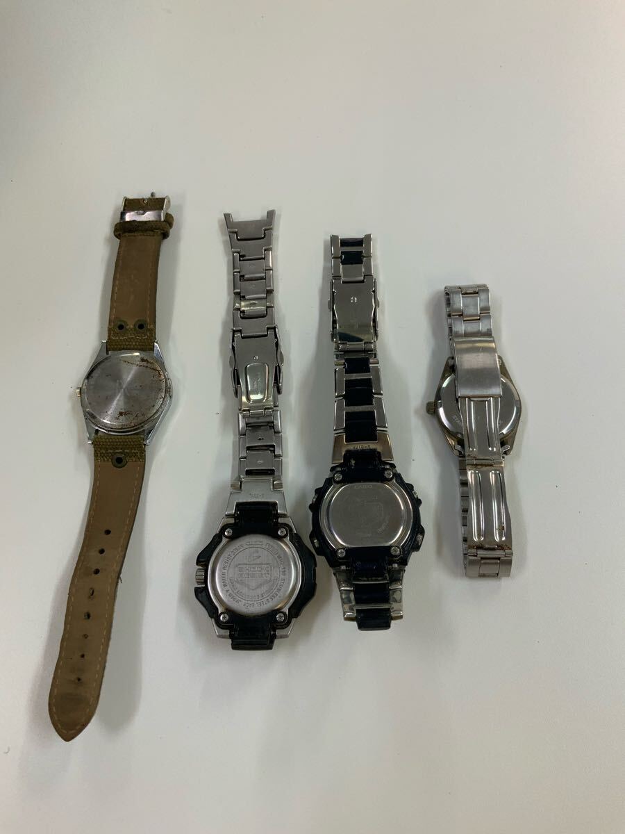 6】【8】腕時計4本まとめ出品 ジャンク品 非稼働品 不動品 CASIO 6】【8】腕時計4本まとめ出品 ジャンク品 非稼働品 不動品 CASIO