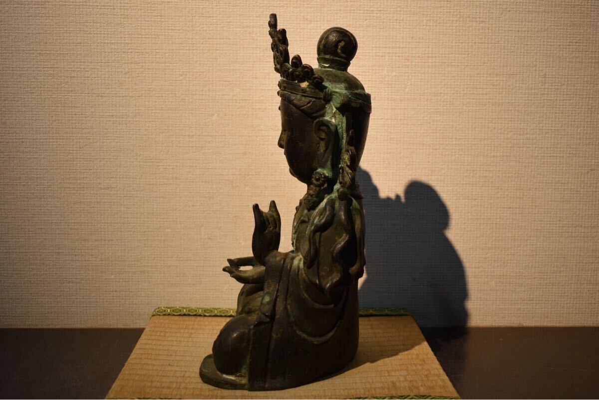 GE】Y692【コレクター所蔵品】時代 青銅明坐仏/仏教美術 仏像 佛 GE】Y692【コレクター所蔵品】時代 青銅明坐仏/仏教美術 仏像 佛