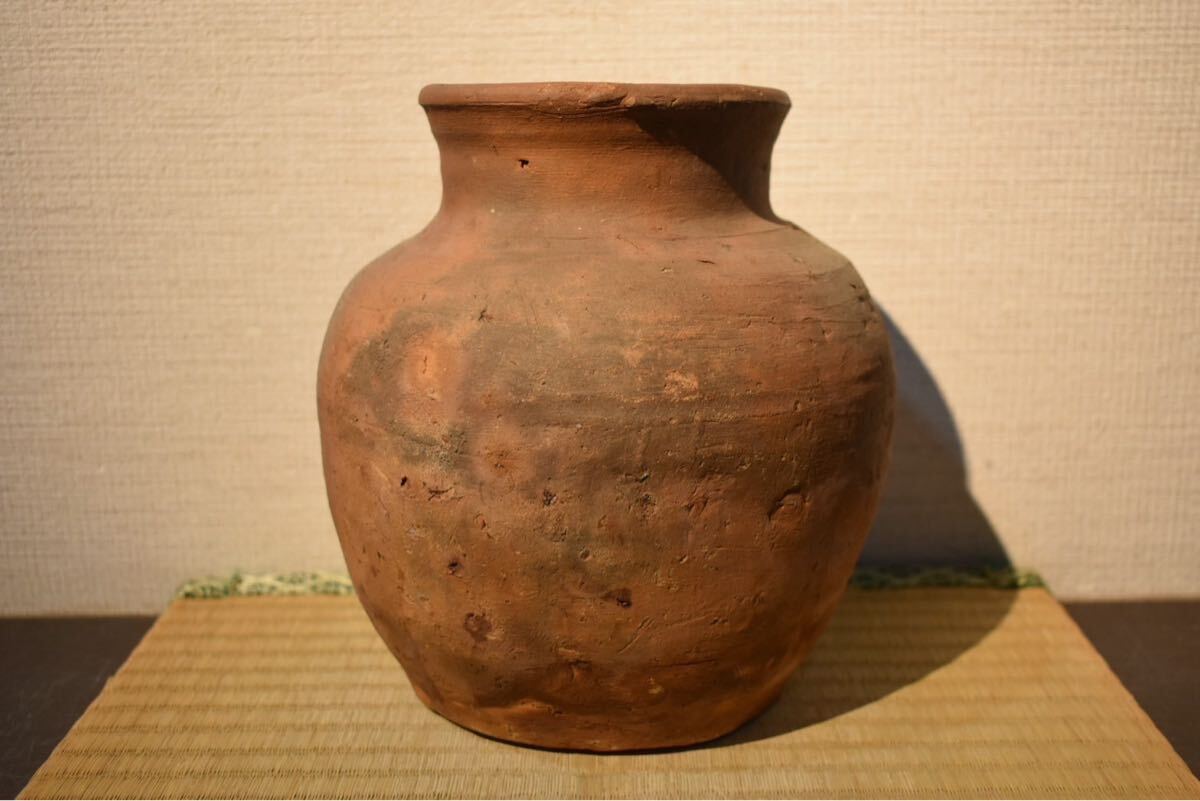 GE】Y770【コレクター所蔵品】時代 古備前壺/日本美術 備前焼 壷 GE】Y770【コレクター所蔵品】時代 古備前壺/日本美術 備前焼 壷