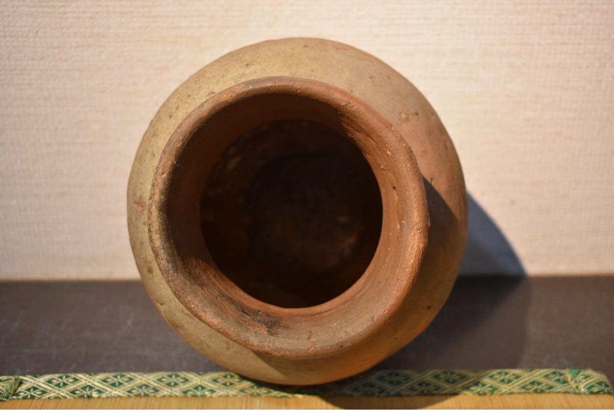 GE】Y770【コレクター所蔵品】時代 古備前壺/日本美術 備前焼 壷 GE】Y770【コレクター所蔵品】時代 古備前壺/日本美術 備前焼 壷