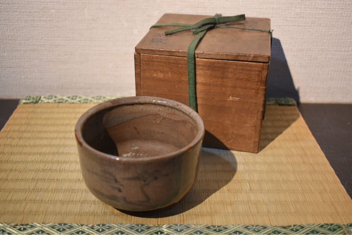 GE】M533【コレクター所蔵品】時代 古唐津茶碗/日本美術 唐津焼 GE】M533【コレクター所蔵品】時代 古唐津茶碗/日本美術 唐津焼