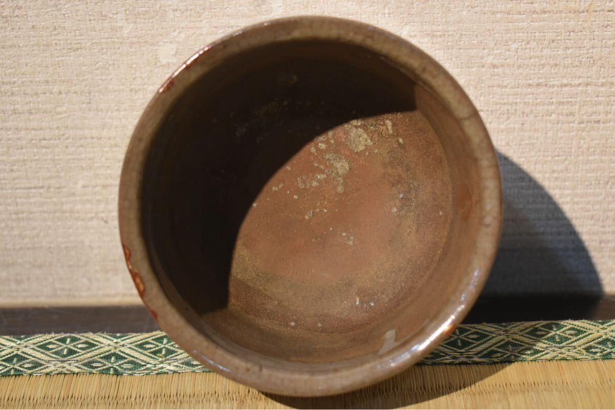 GE】M533【コレクター所蔵品】時代 古唐津茶碗/日本美術 唐津焼 GE】M533【コレクター所蔵品】時代 古唐津茶碗/日本美術 唐津焼