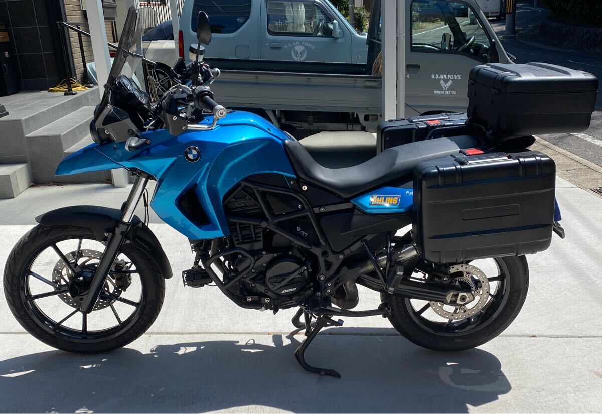  цена снижена! BMW F650GS TWIN (800cc) Triple с багажником-кейсом ETC