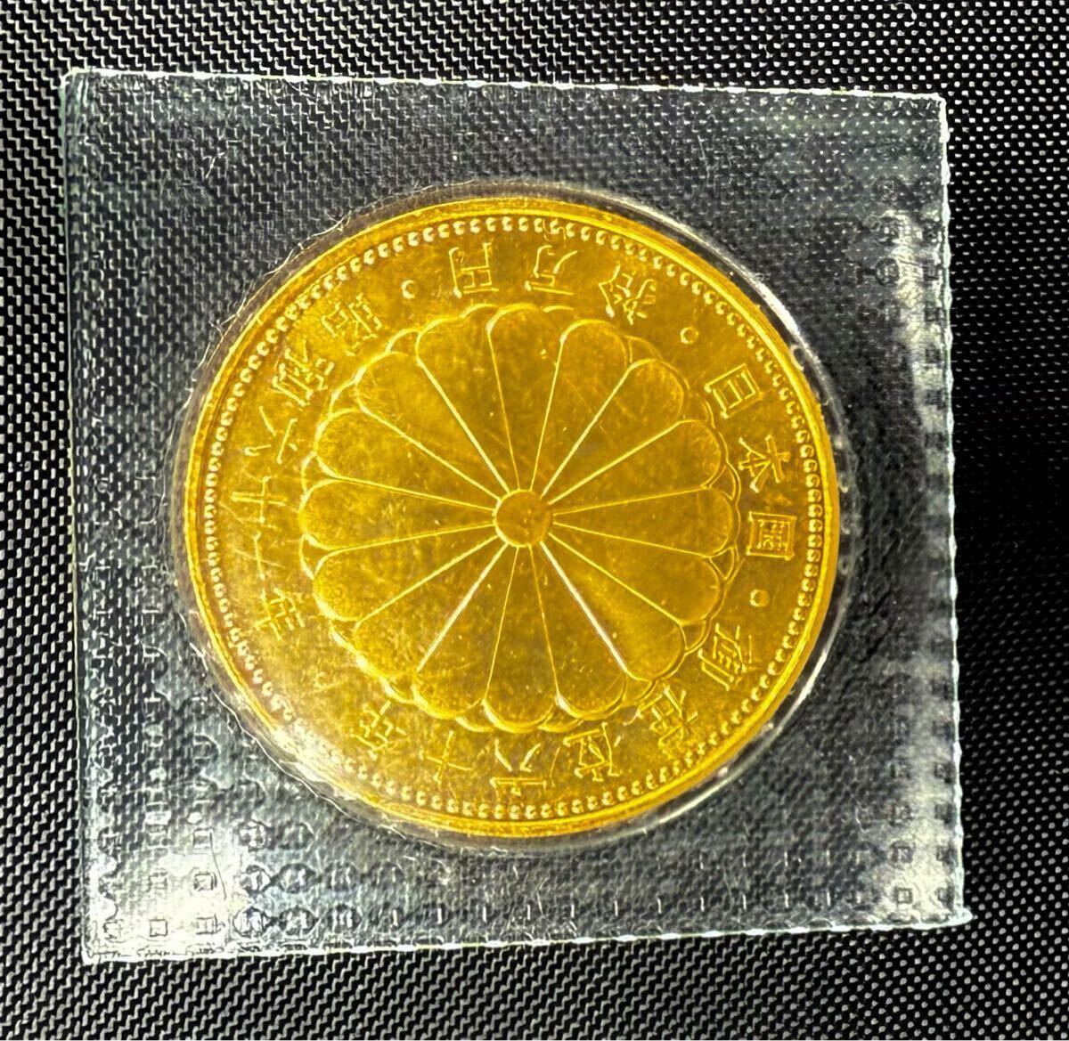 天皇陛下御在位60年記念 10万円金貨昭和天皇 記念硬貨 K24 純金 天皇陛下御在位60年記念 10万円金貨昭和天皇 記念硬貨 K24 純金