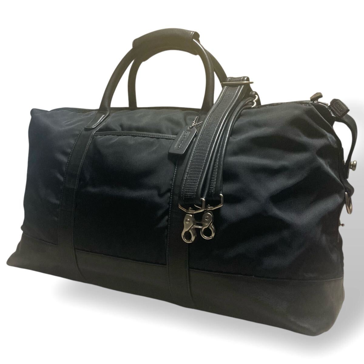 1円☆希少/美品/大容量☆ COACH オールドコーチ ボストンバッグ 1円☆希少/美品/大容量☆ COACH オールドコーチ ボストンバッグ