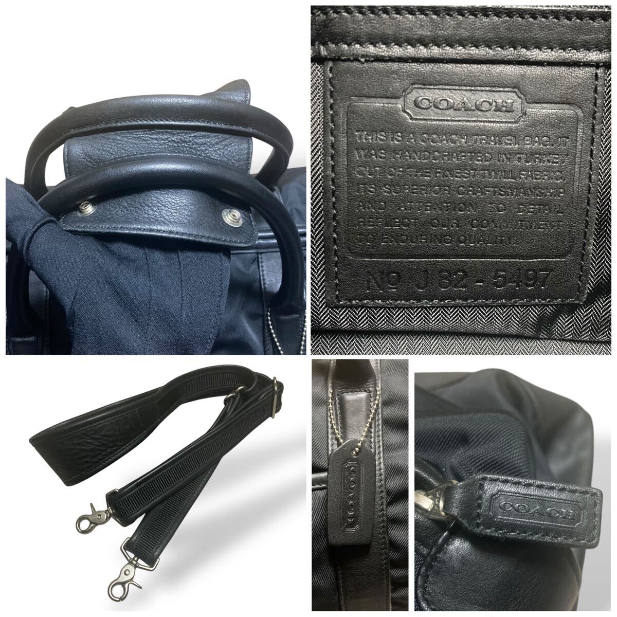 1円☆希少/美品/大容量☆ COACH オールドコーチ ボストンバッグ 1円☆希少/美品/大容量☆ COACH オールドコーチ ボストンバッグ