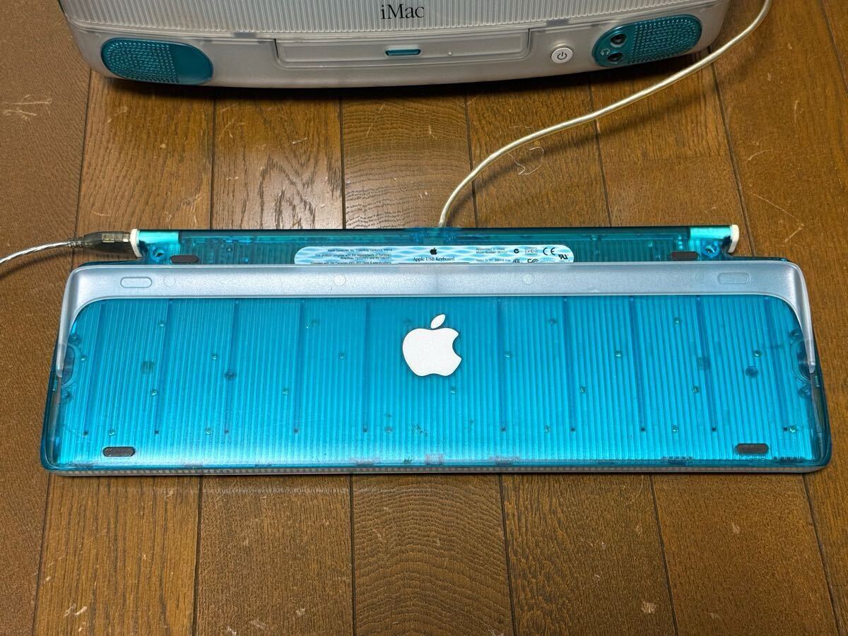 実動品】Apple 初代 iMac G3 ボンダイブルー (iMac)|売買された 実動品】Apple 初代 iMac G3 ボンダイブルー (iMac)|売買された