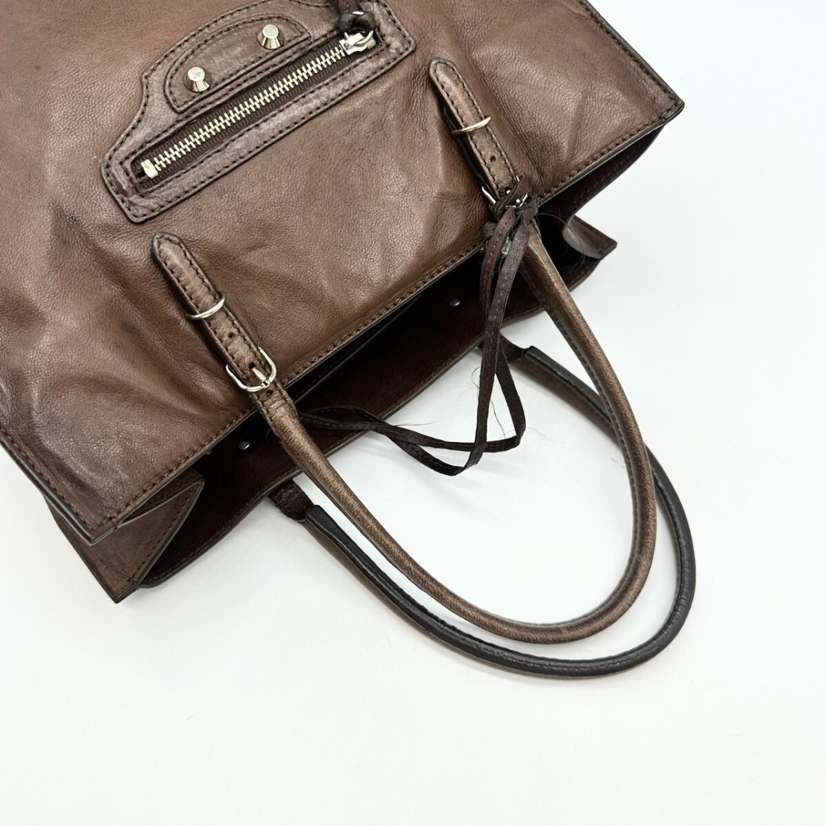 美品☆BALENCIAGA バレンシアガ ペーパーミニ ハンドバッグ 美品☆BALENCIAGA バレンシアガ ペーパーミニ ハンドバッグ