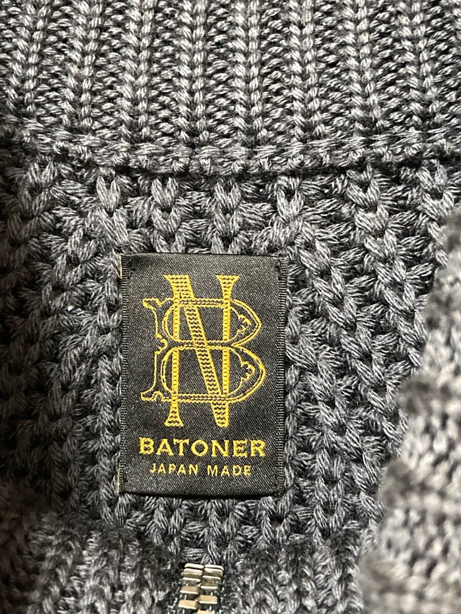 バトナー BATONER シグネチャー ウール ドライバーズニット バトナー BATONER シグネチャー ウール ドライバーズニット
