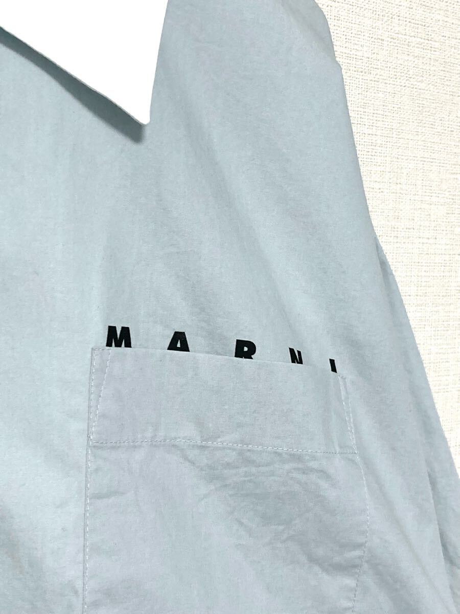 マルニ marni バイカラー オープンカラー シャツ 半袖 メンズ マルニ marni バイカラー オープンカラー シャツ 半袖 メンズ