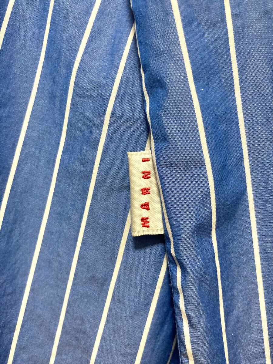 マルニ marni オーバーサイズ ビッグシルエット シャツ 長袖 マルニ marni オーバーサイズ ビッグシルエット シャツ 長袖