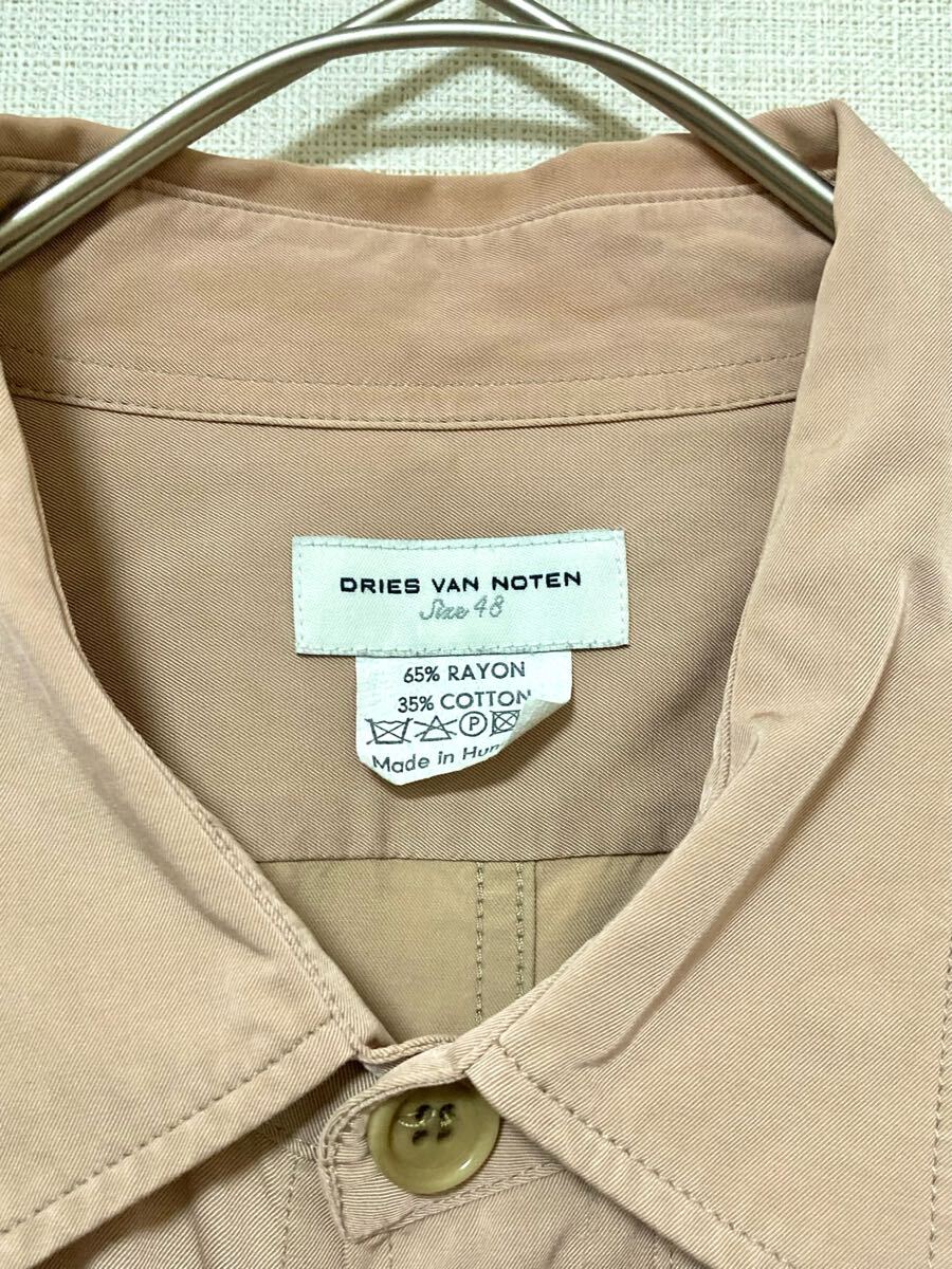 ドリスヴァンノッテン DRIES VAN NOTEN ジップアップ ミリタリー ドリスヴァンノッテン DRIES VAN NOTEN ジップアップ ミリタリー