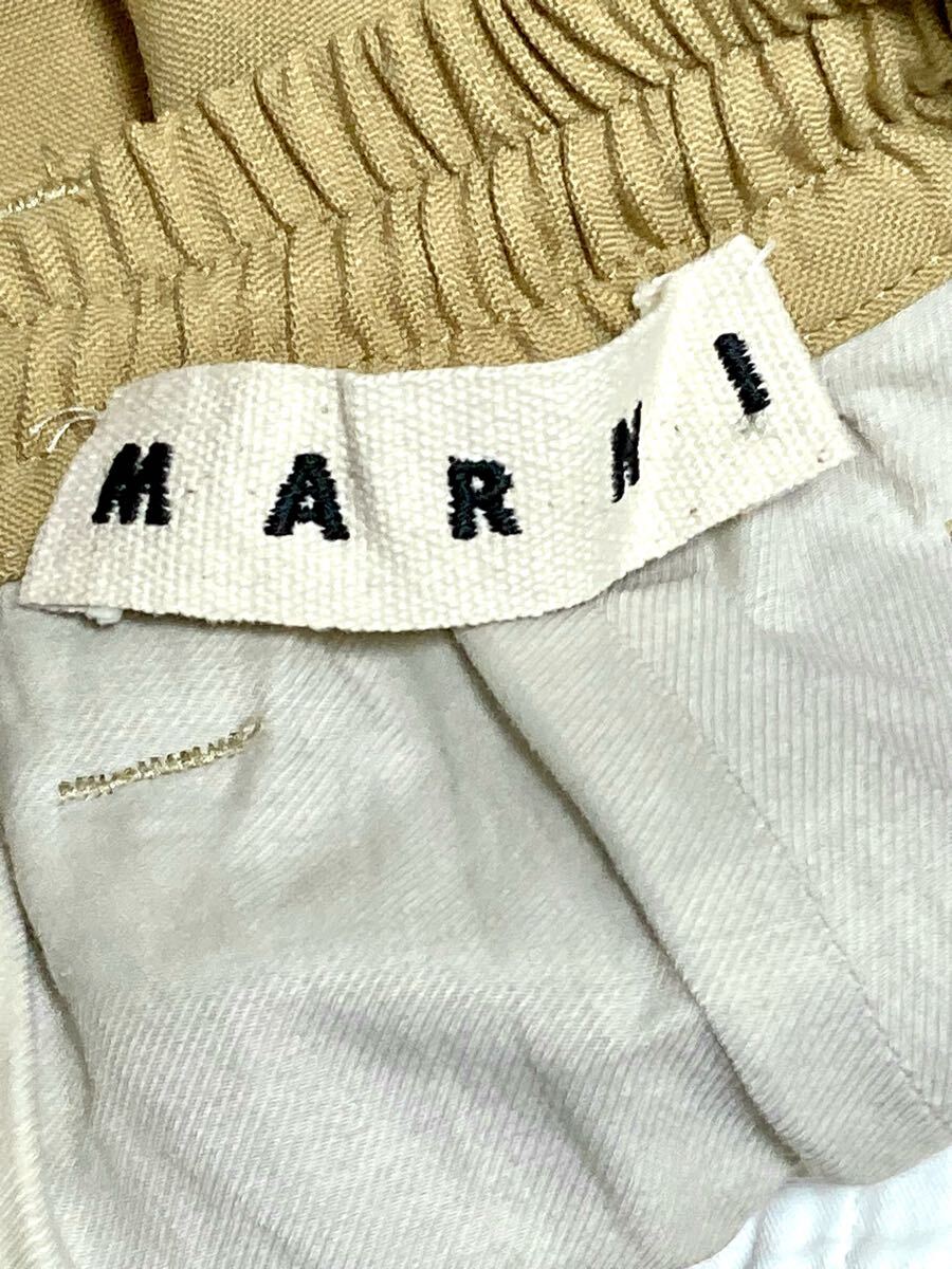マルニ marni トロピカルウール タック イージーパンツ マルニ marni トロピカルウール タック イージーパンツ