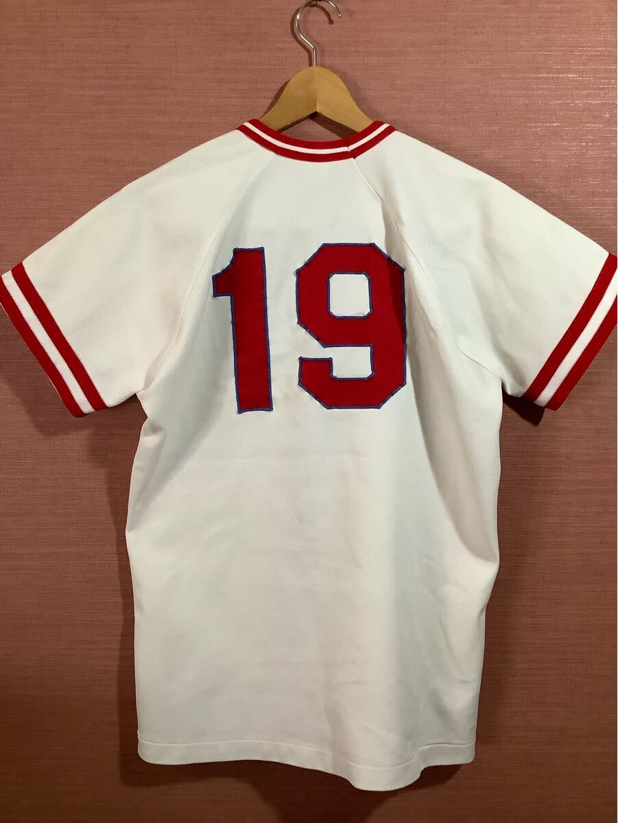 70s ヴィンテージ RUSSELL ベースボールTシャツ ナンバリング 金 70s ヴィンテージ RUSSELL ベースボールTシャツ ナンバリング 金