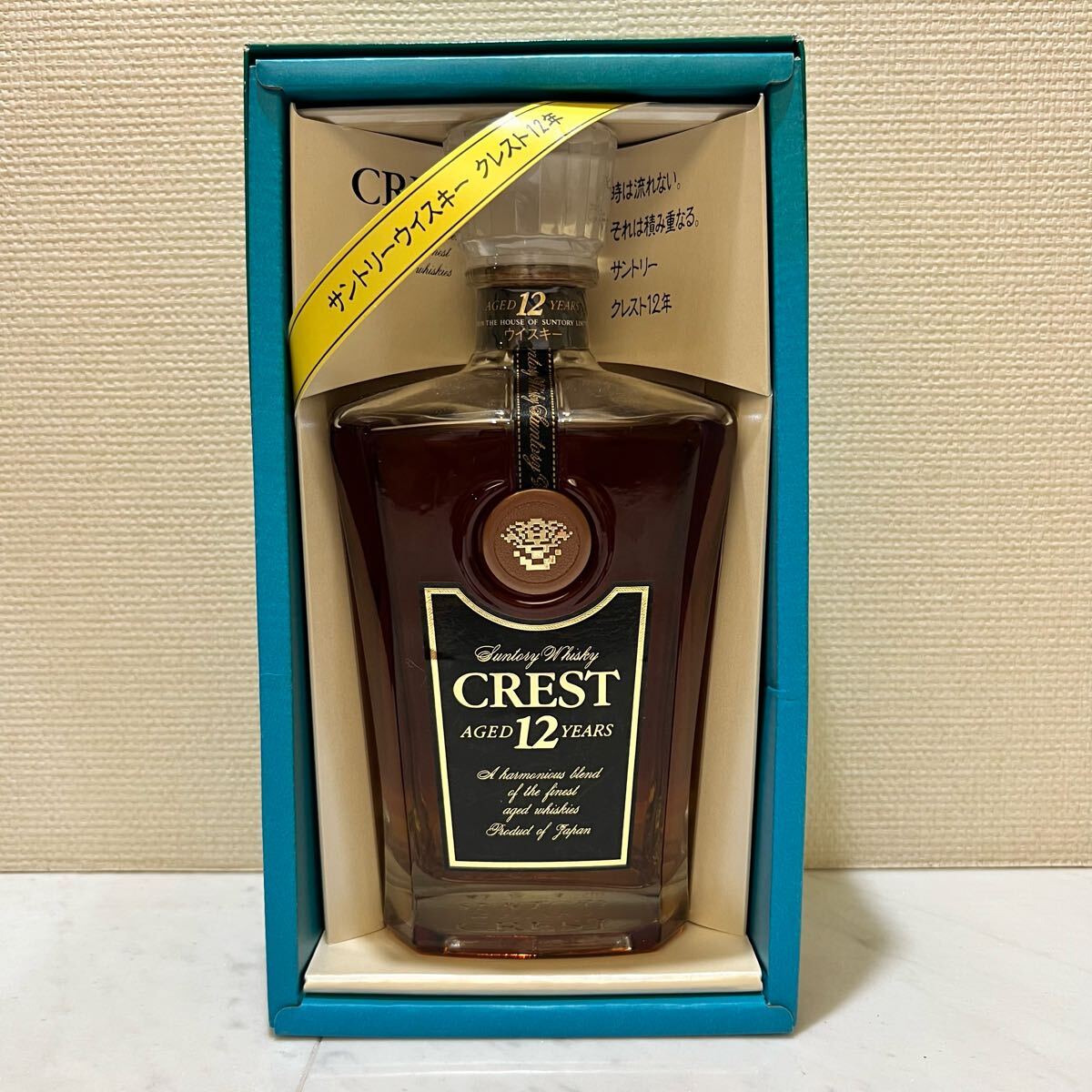 古酒!! サントリー クレスト 12年 43度 700ml SUNTORY CREST 箱 古酒!! サントリー クレスト 12年 43度 700ml SUNTORY CREST 箱