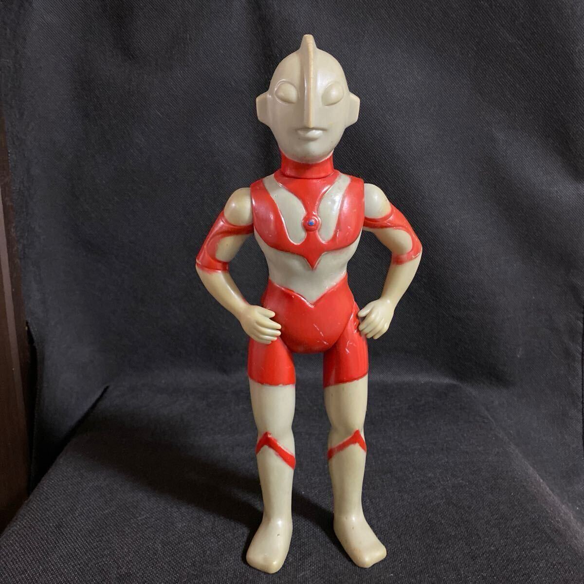 珍品】当時物 マルサン ブルマァク 初代ウルトラマン ソフビ 450 珍品】当時物 マルサン ブルマァク 初代ウルトラマン ソフビ 450