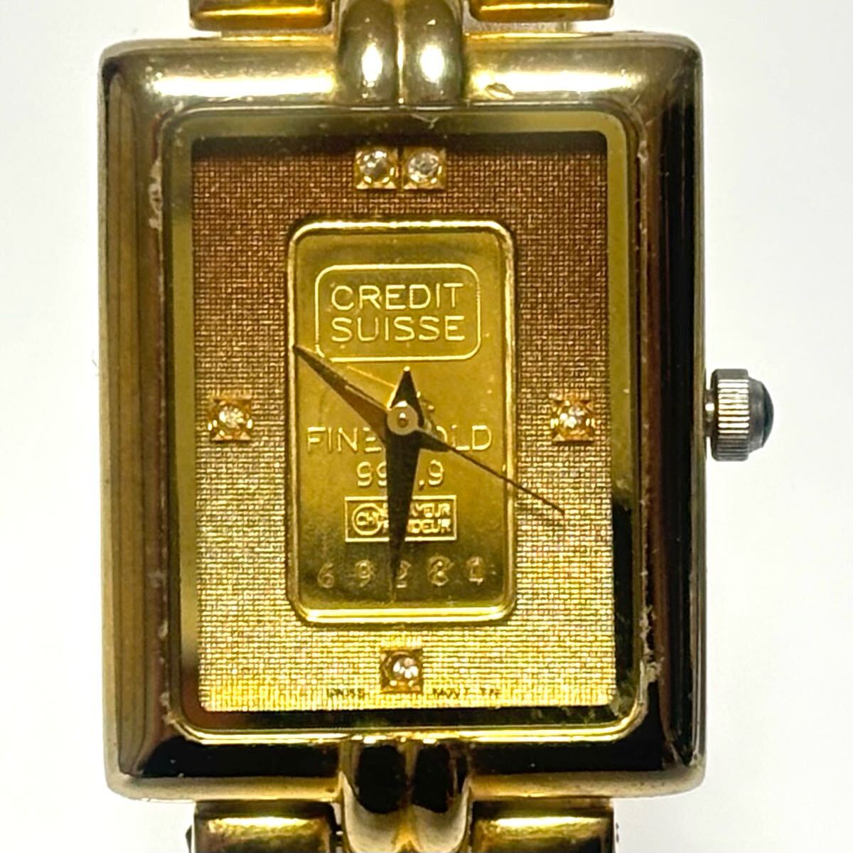 ELGIN エルジン CREDIT SUISSE FINE GOLD 999.9 GOLD INGOT 1g ELGIN エルジン CREDIT SUISSE FINE GOLD 999.9 GOLD INGOT 1g