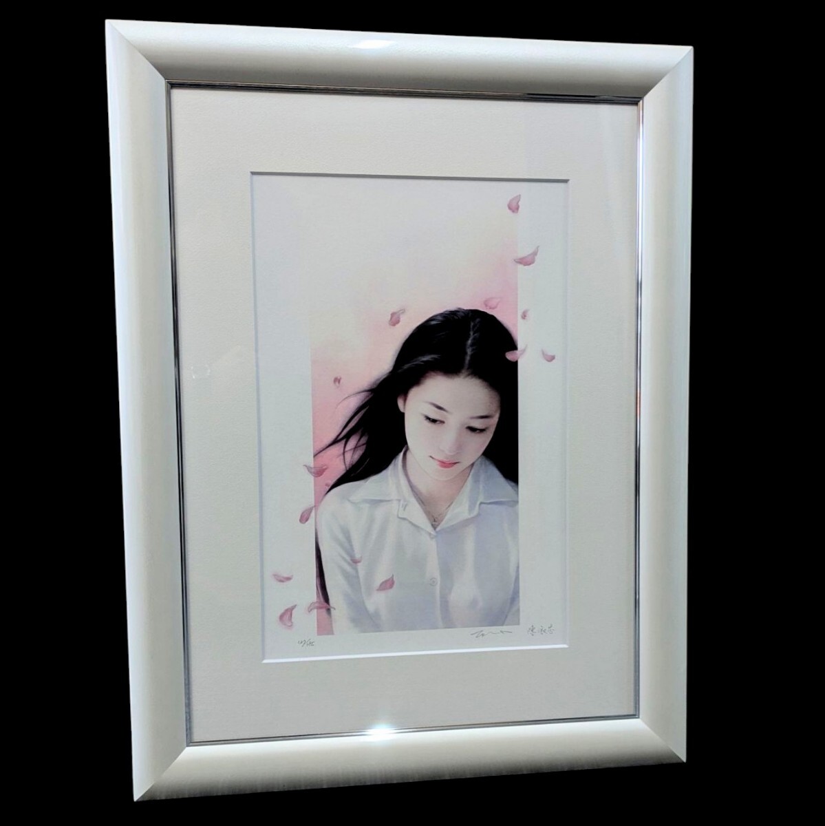平凡・陳淑芬(コモンチェン)花風(落櫻繽紛)美少女 美人画 平凡・陳淑芬(コモンチェン)花風(落櫻繽紛)美少女 美人画