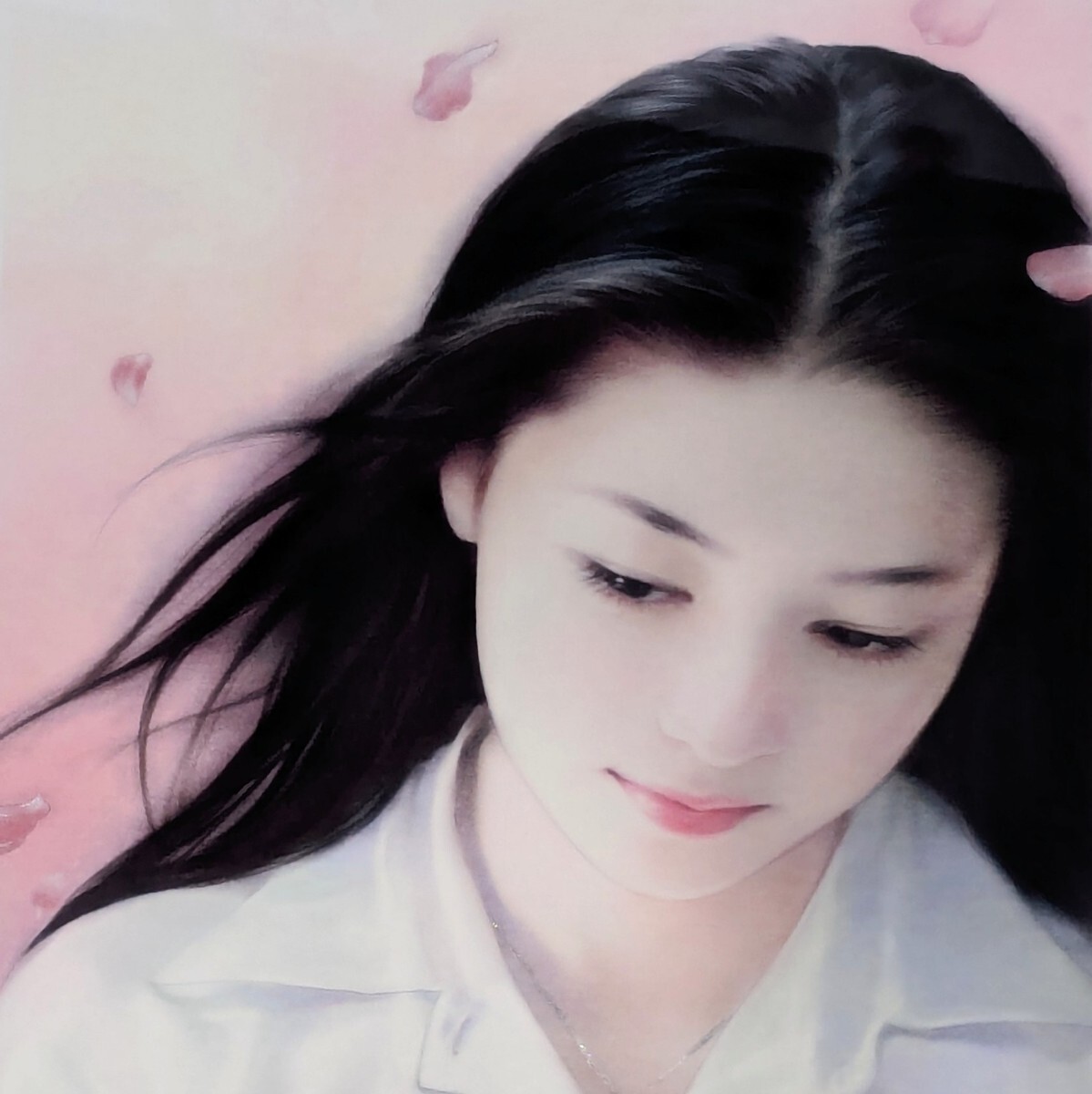 平凡・陳淑芬(コモンチェン)花風(落櫻繽紛)美少女 美人画 平凡・陳淑芬(コモンチェン)花風(落櫻繽紛)美少女 美人画