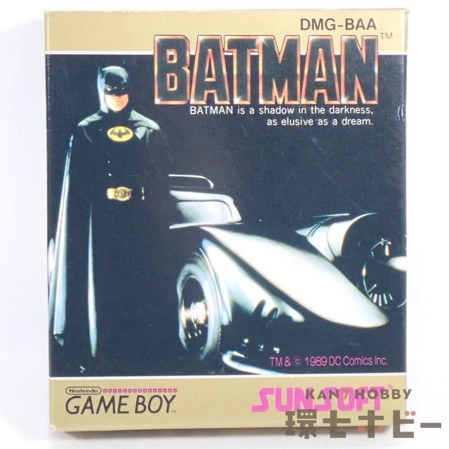1TL1◇GB サンソフト バットマン 箱説ハガキ有/ゲームボーイ 1TL1◇GB サンソフト バットマン 箱説ハガキ有/ゲームボーイ