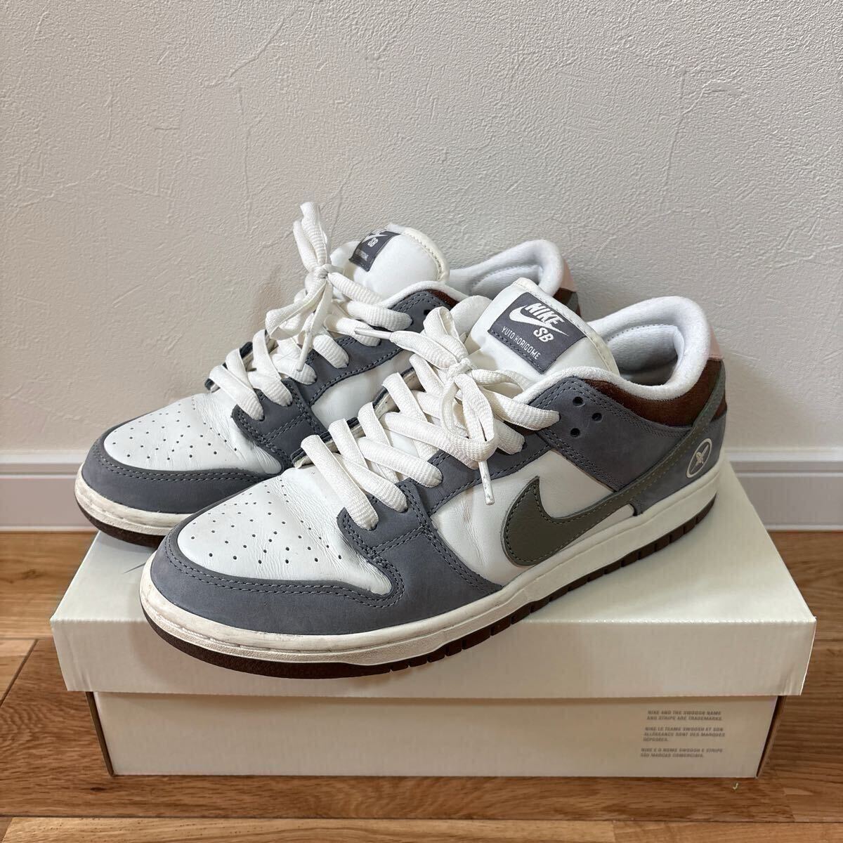 堀米 雄斗 × Nike SB Dunk Low Pro QS Wolf Grey ダンク 27cm 堀米 雄斗 × Nike SB Dunk Low Pro QS Wolf Grey ダンク 27cm