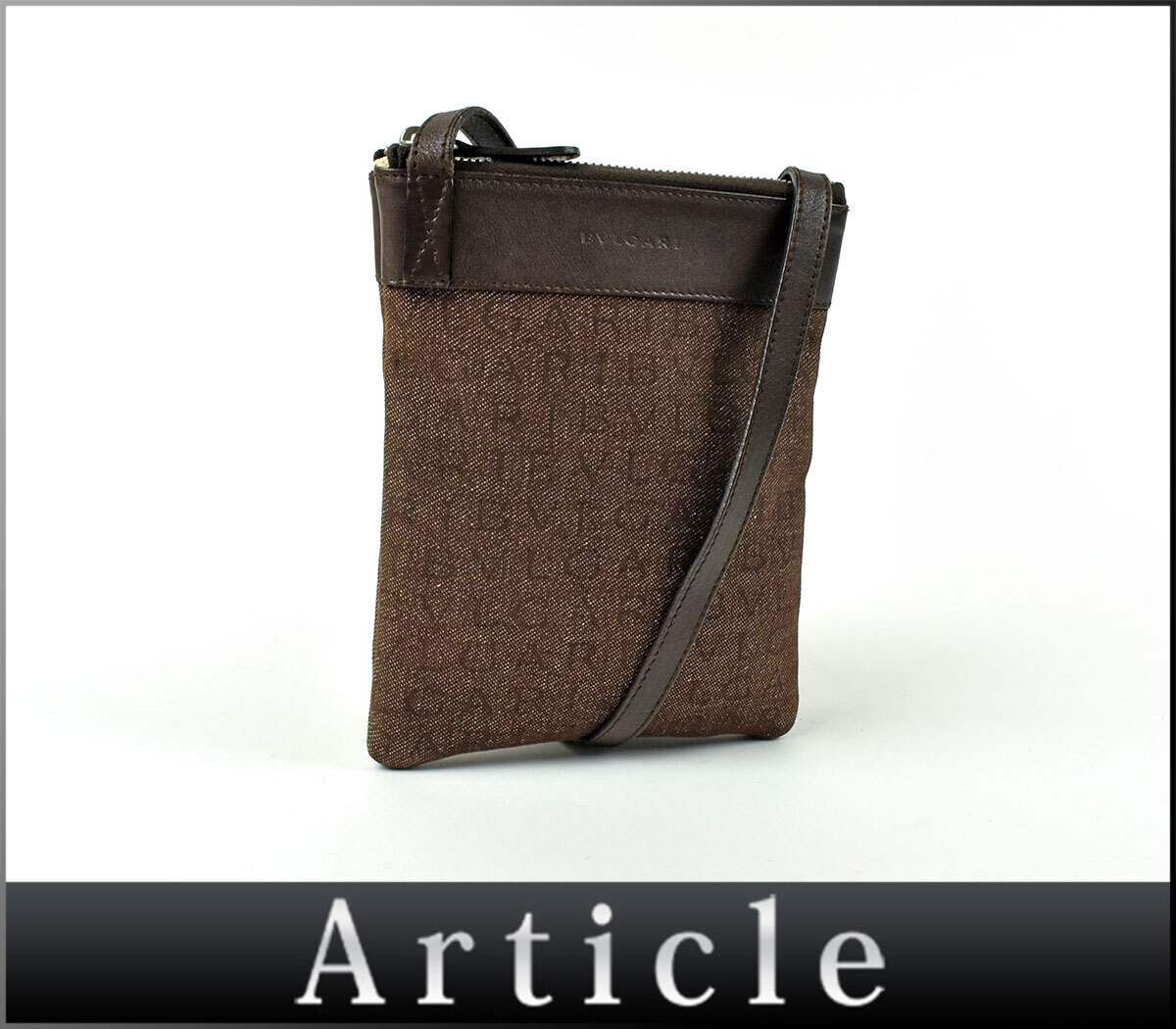 801741◇ BVLGARI ブルガリ ロゴマニア ショルダーバッグ 斜 801741◇ BVLGARI ブルガリ ロゴマニア ショルダーバッグ 斜