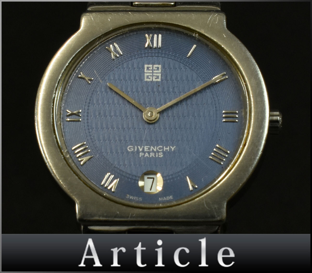 216777□動作確認済 GIVENCHY ジバンシィ 腕時計 クォーツ 216777□動作確認済 GIVENCHY ジバンシィ 腕時計 クォーツ