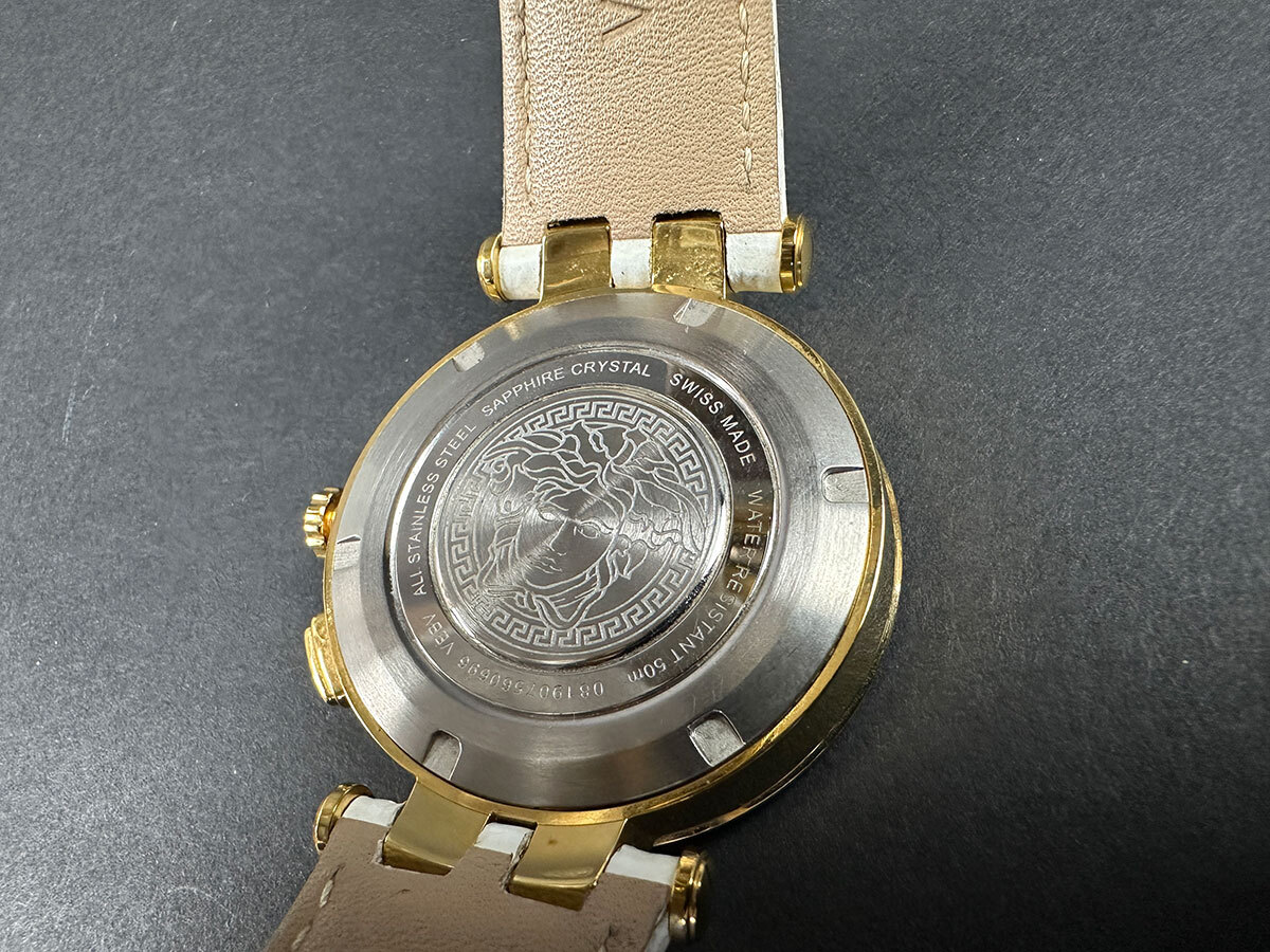 801018◇動作確認済 VERSACE ヴェルサーチ Vレース デュアル 801018◇動作確認済 VERSACE ヴェルサーチ Vレース デュアル