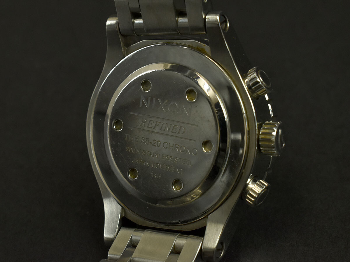 216976□動作確認済 NIXON ニクソン 腕時計 クォーツ デイト 216976□動作確認済 NIXON ニクソン 腕時計 クォーツ デイト