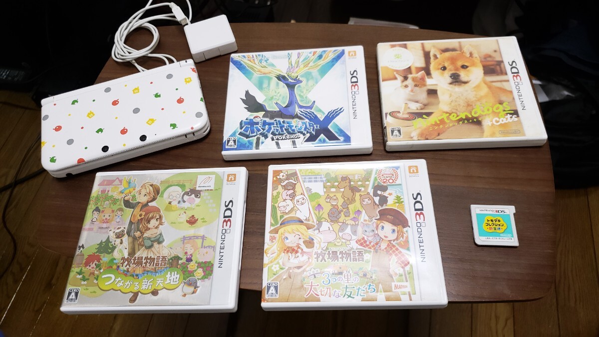 1円〜】Nintendo 3DS LL どうぶつの森カラー 任天堂 1円〜】Nintendo 3DS LL どうぶつの森カラー 任天堂