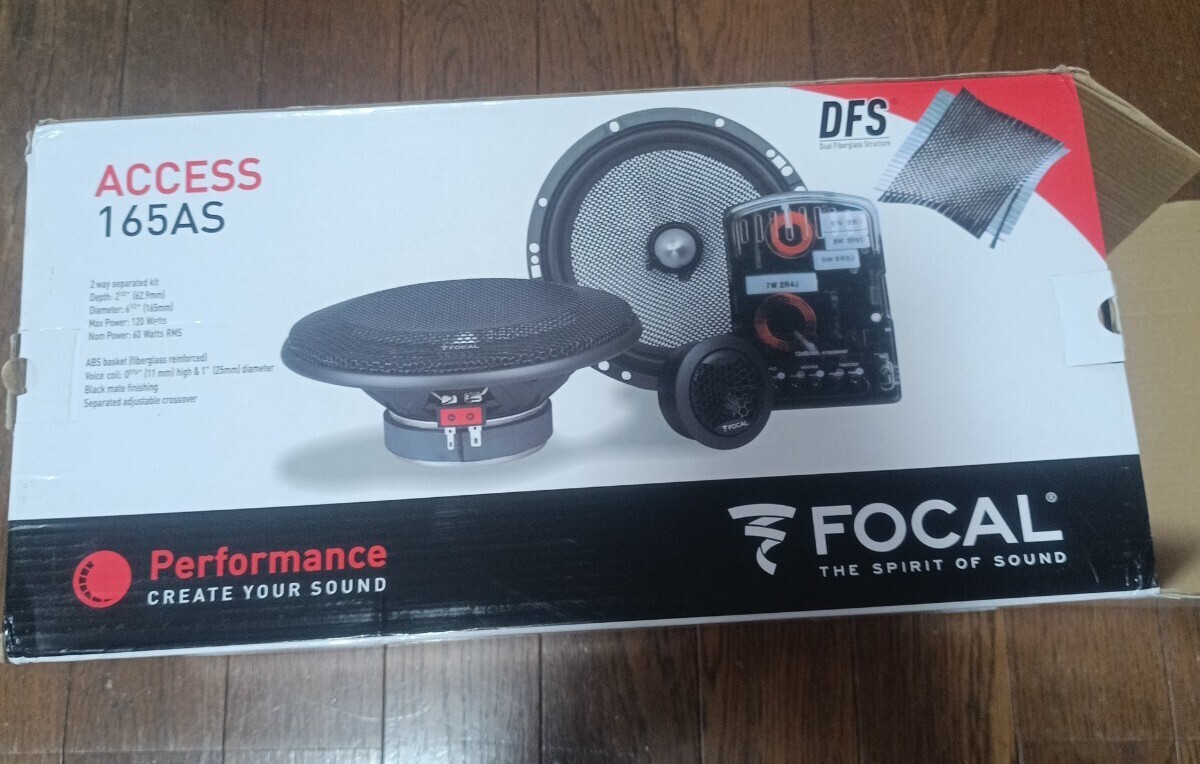 送料込 フォーカル ACCESS 165AS 個(gè)人輸入 セパレート
