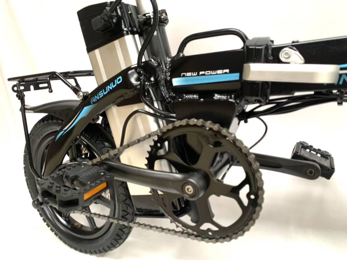 1円~ ANSUNUOディスク式 MTB折り畳みフル電動自転車 48V 8.8Ah 1円~ ANSUNUOディスク式 MTB折り畳みフル電動自転車 48V 8.8Ah