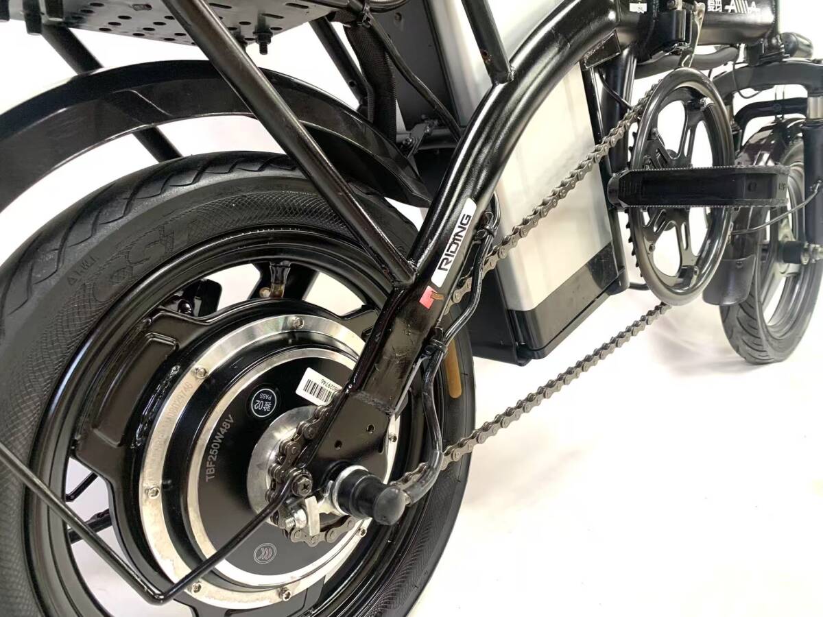 1円～ AIMAディスクMTB折り畳みフル電動自転車48V12Ah 14インチ