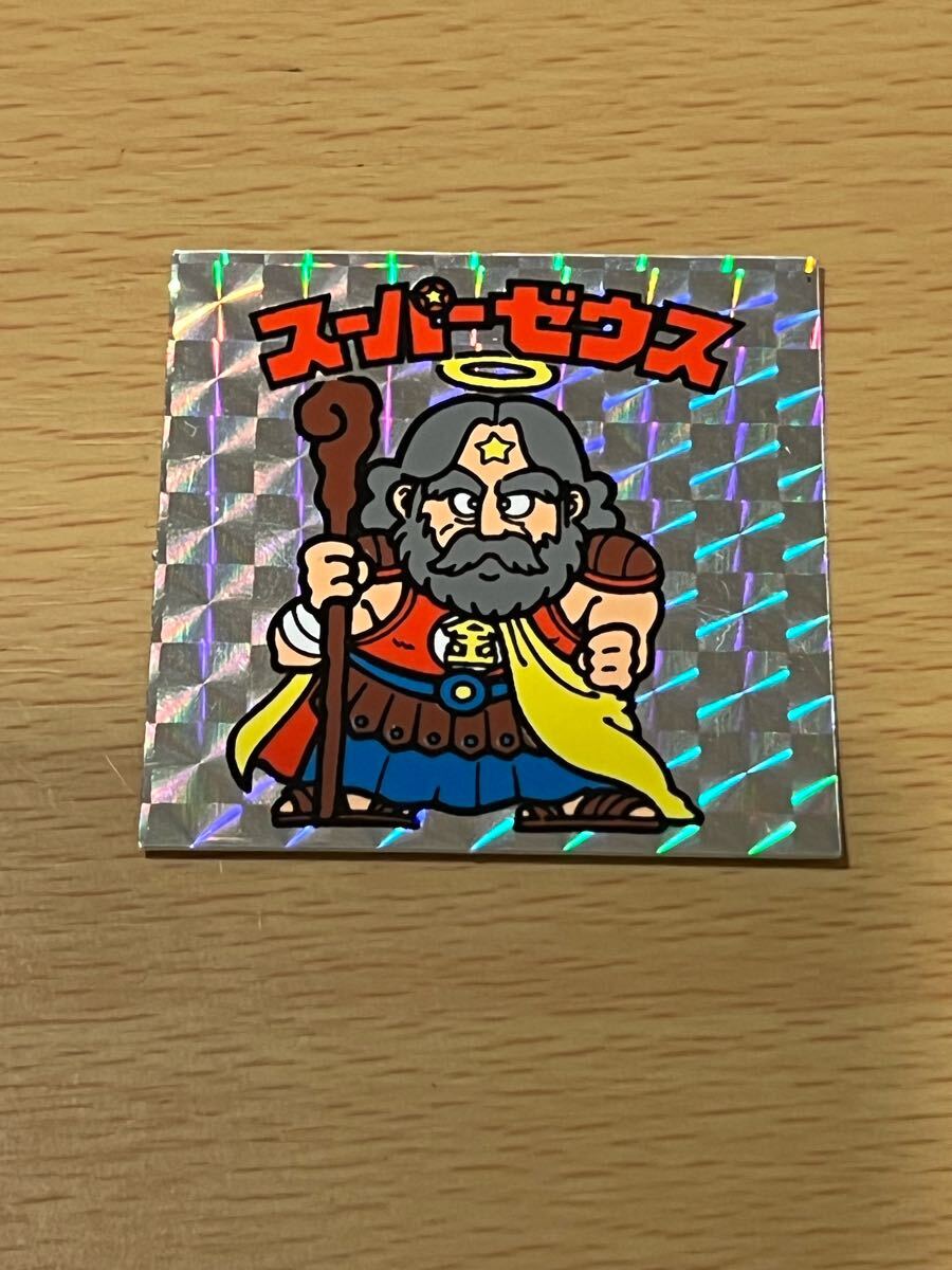 完品クラス 旧ビックリマン ヘッド シール スーパーゼウス 完品クラス 旧ビックリマン ヘッド シール スーパーゼウス