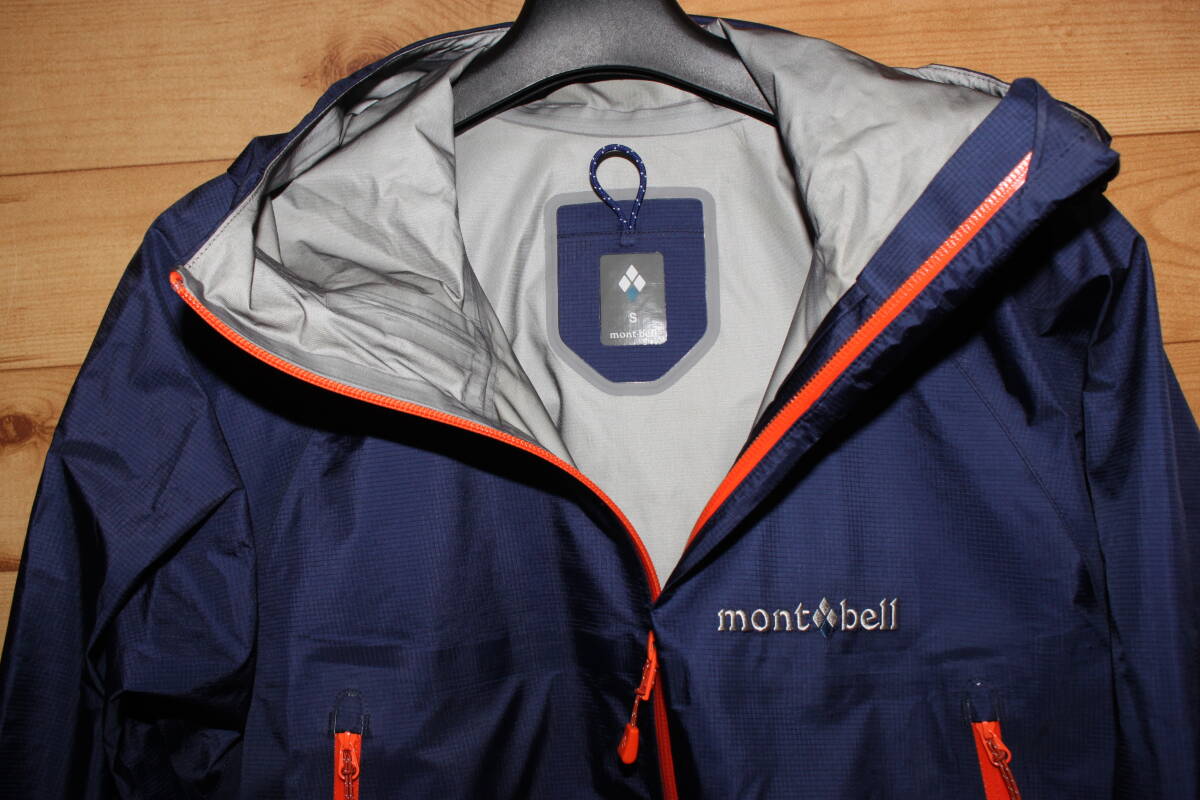 美品 メンズS 紺 モンベル mont-bell 1128531 GORE-TEX 美品 メンズS 紺 モンベル mont-bell 1128531 GORE-TEX