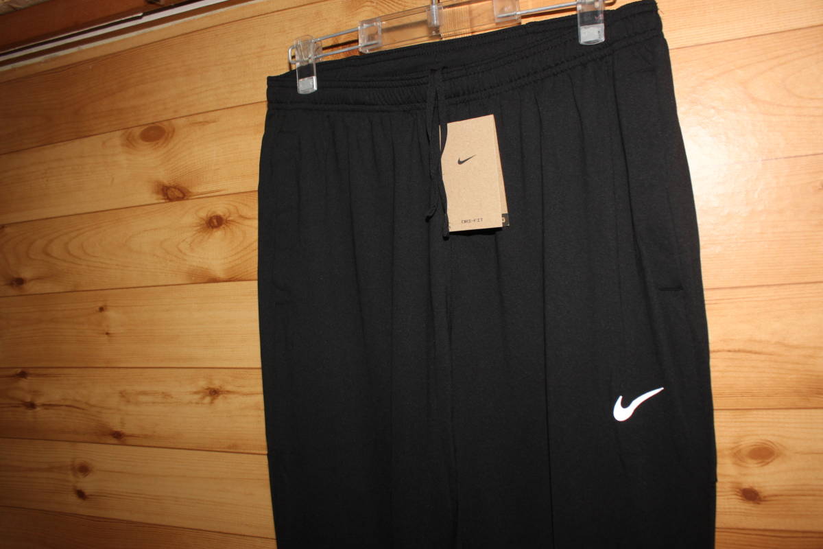 未使用 メンズL ナイキNIKE 黒 Dri-FITランニングジャージパンツ 未使用 メンズL ナイキNIKE 黒 Dri-FITランニングジャージパンツ