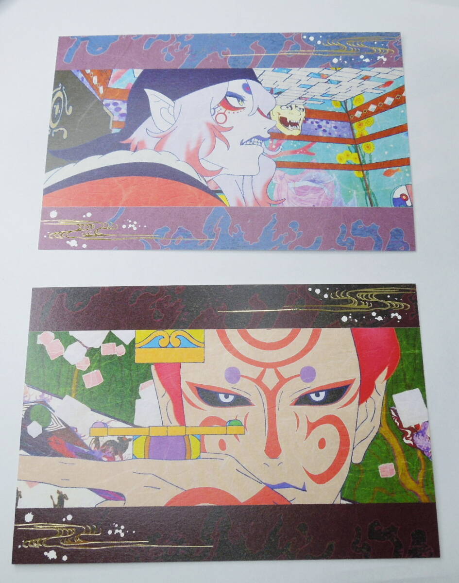 劇場版 モノノ怪 第二章 火鼠 箔押し場面写真ポストカード 2枚 劇場版 モノノ怪 第二章 火鼠 箔押し場面写真ポストカード 2枚
