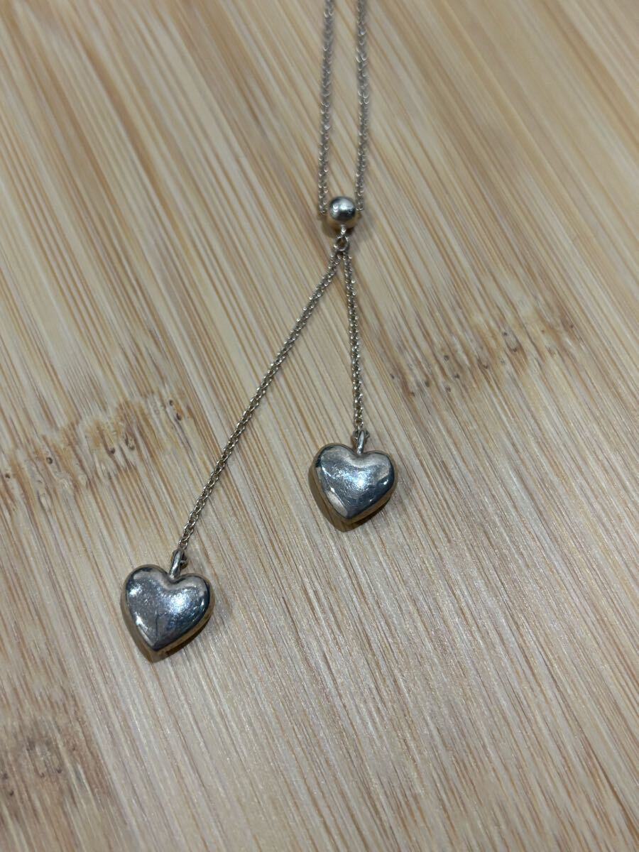 1円~ TIFFANNY&Co. ティファニー ダブルドロップ ハート 1円~ TIFFANNY&Co. ティファニー ダブルドロップ ハート