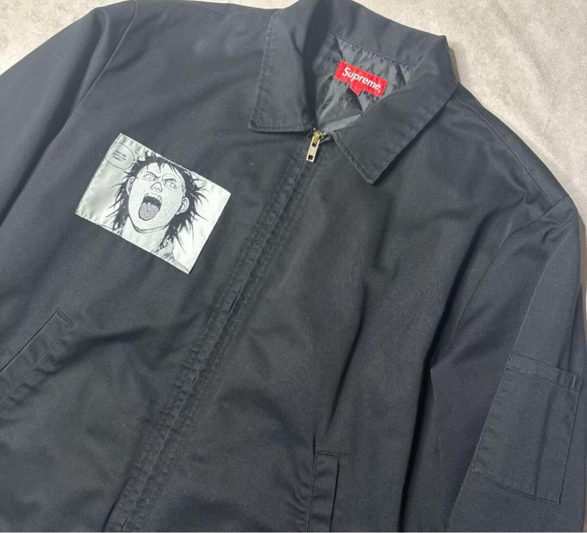 名品】Supreme ブラック カバーオール アニメ AKIRA アキラ L 名品】Supreme ブラック カバーオール アニメ AKIRA アキラ L