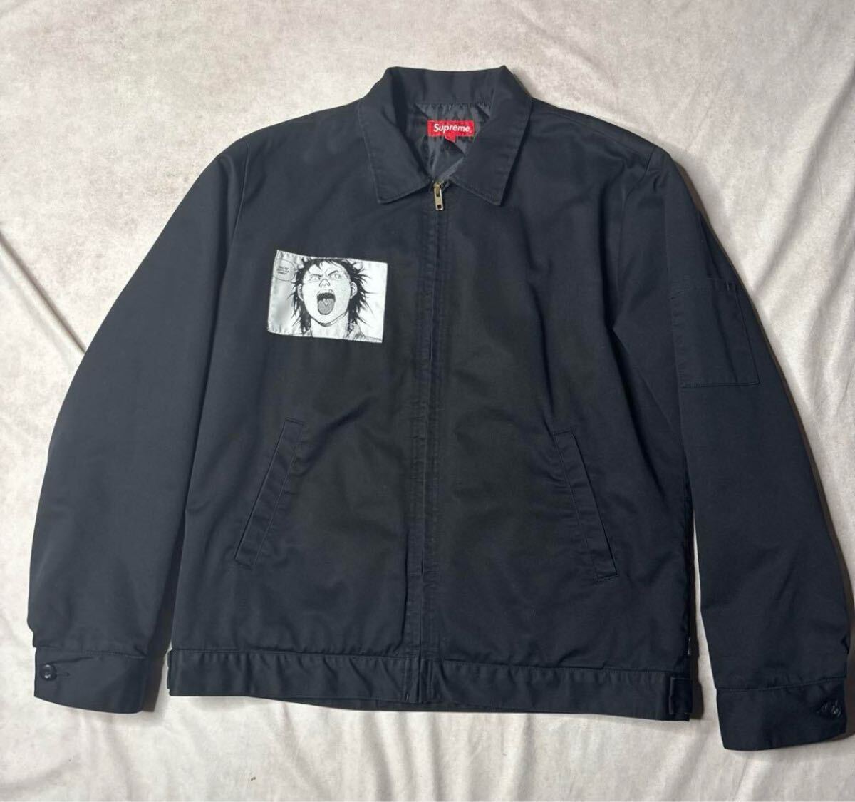 名品】Supreme ブラック カバーオール アニメ AKIRA アキラ L 名品】Supreme ブラック カバーオール アニメ AKIRA アキラ L