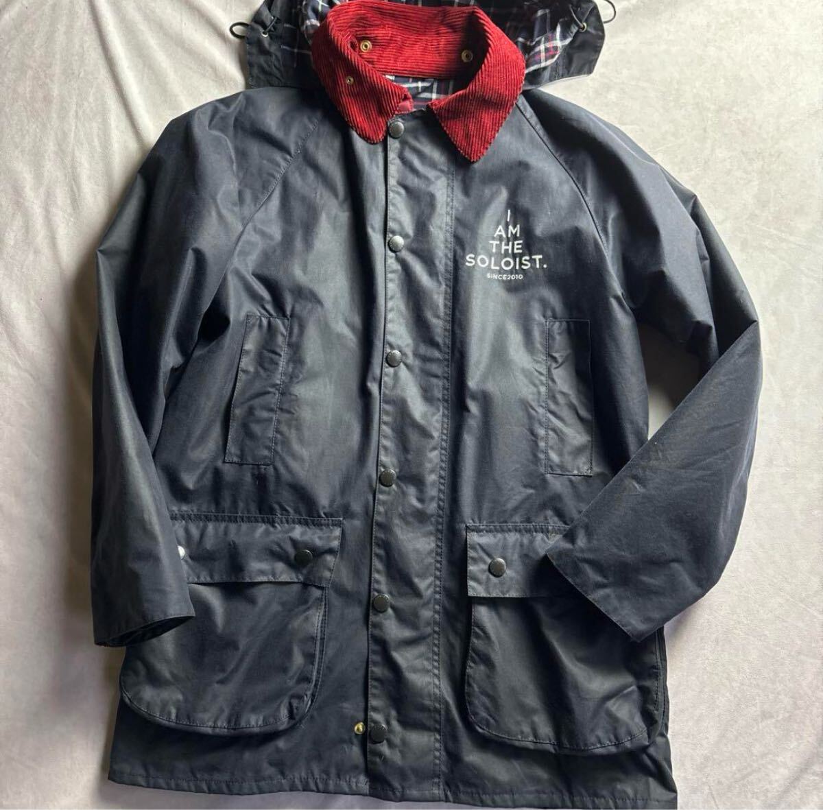希少コラボ】the soloist beaufort ソロイスト ハブアー barbour 希少コラボ】the soloist beaufort ソロイスト ハブアー barbour