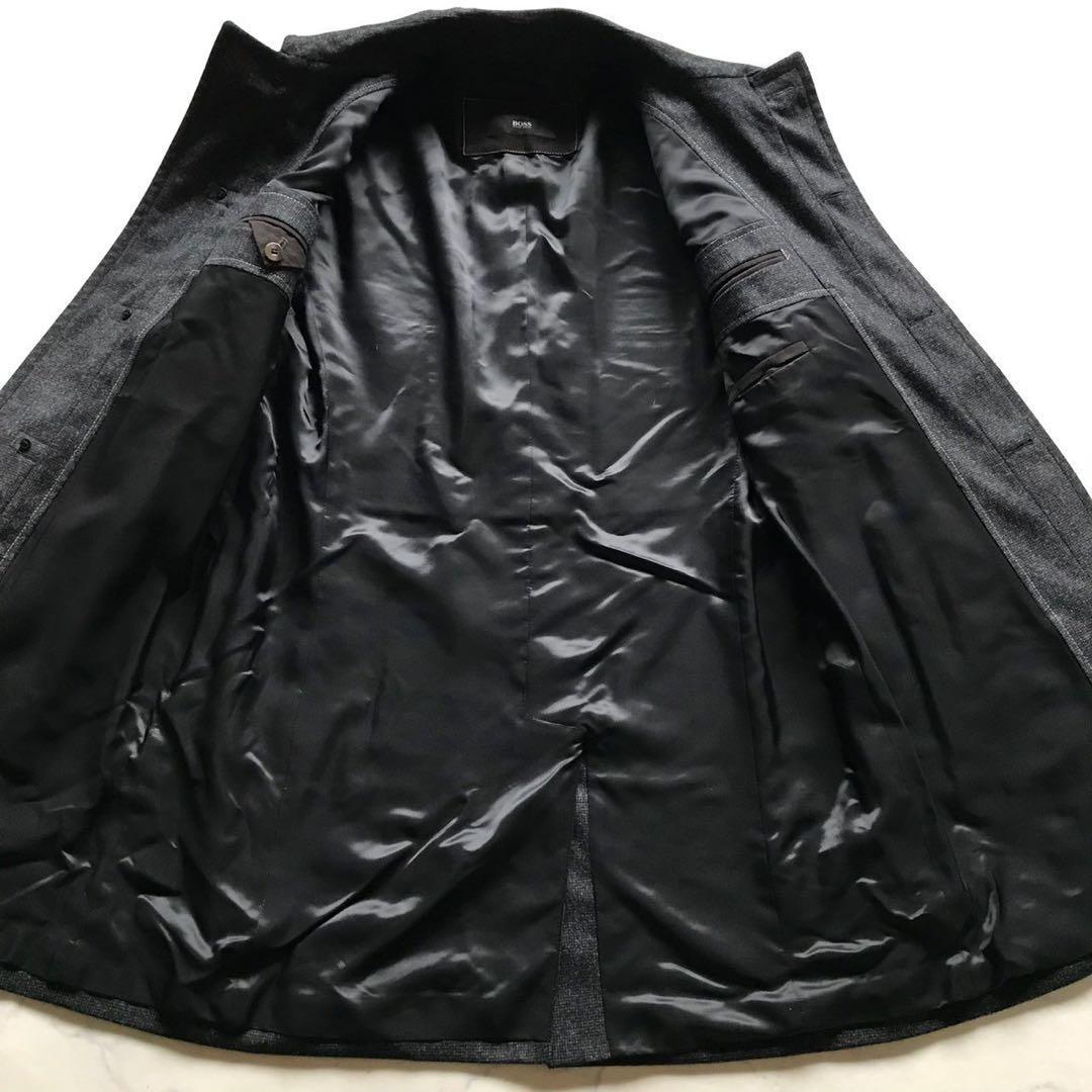 新品タグ付き/XLサイズ○ヒューゴボス カシミヤ混 ロングコート 新品タグ付き/XLサイズ○ヒューゴボス カシミヤ混 ロングコート
