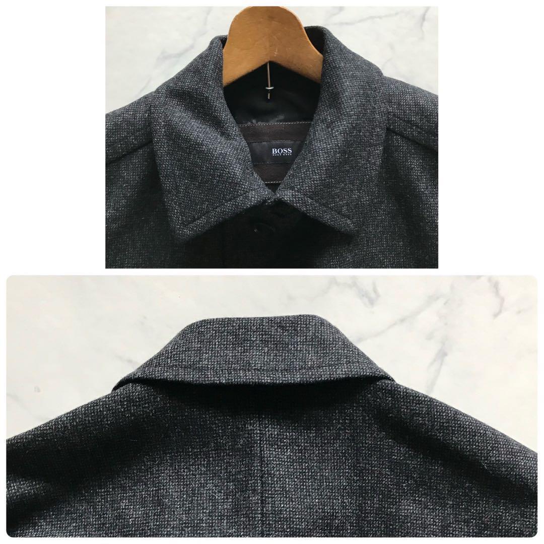 新品タグ付き/XLサイズ○ヒューゴボス カシミヤ混 ロングコート 新品タグ付き/XLサイズ○ヒューゴボス カシミヤ混 ロングコート