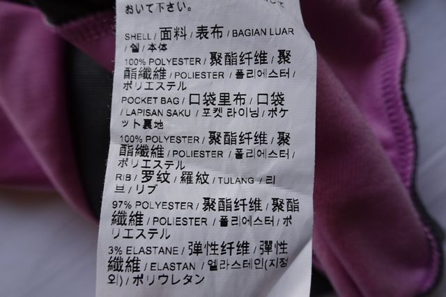 PUMA/プーマ/長(zhǎng)袖トラックジャケット/ジャージ素材/前ジップアップ/スポーツ/ツートーン/グレー/ピンク/Lサイズ(4/16R7)