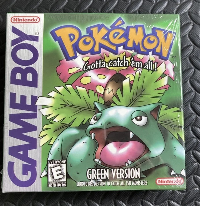 Nintendo ゲームボーイ ソフト ポケットモンスター 緑 北米版 Nintendo ゲームボーイ ソフト ポケットモンスター 緑 北米版
