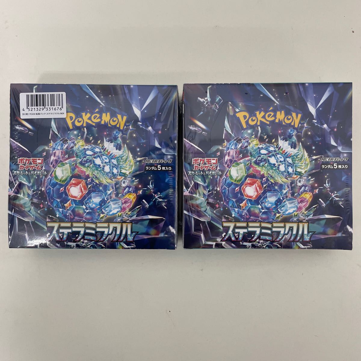 未開封 シュリンク付き ポケモンカードゲーム ステラミラクル 未開封 シュリンク付き ポケモンカードゲーム ステラミラクル