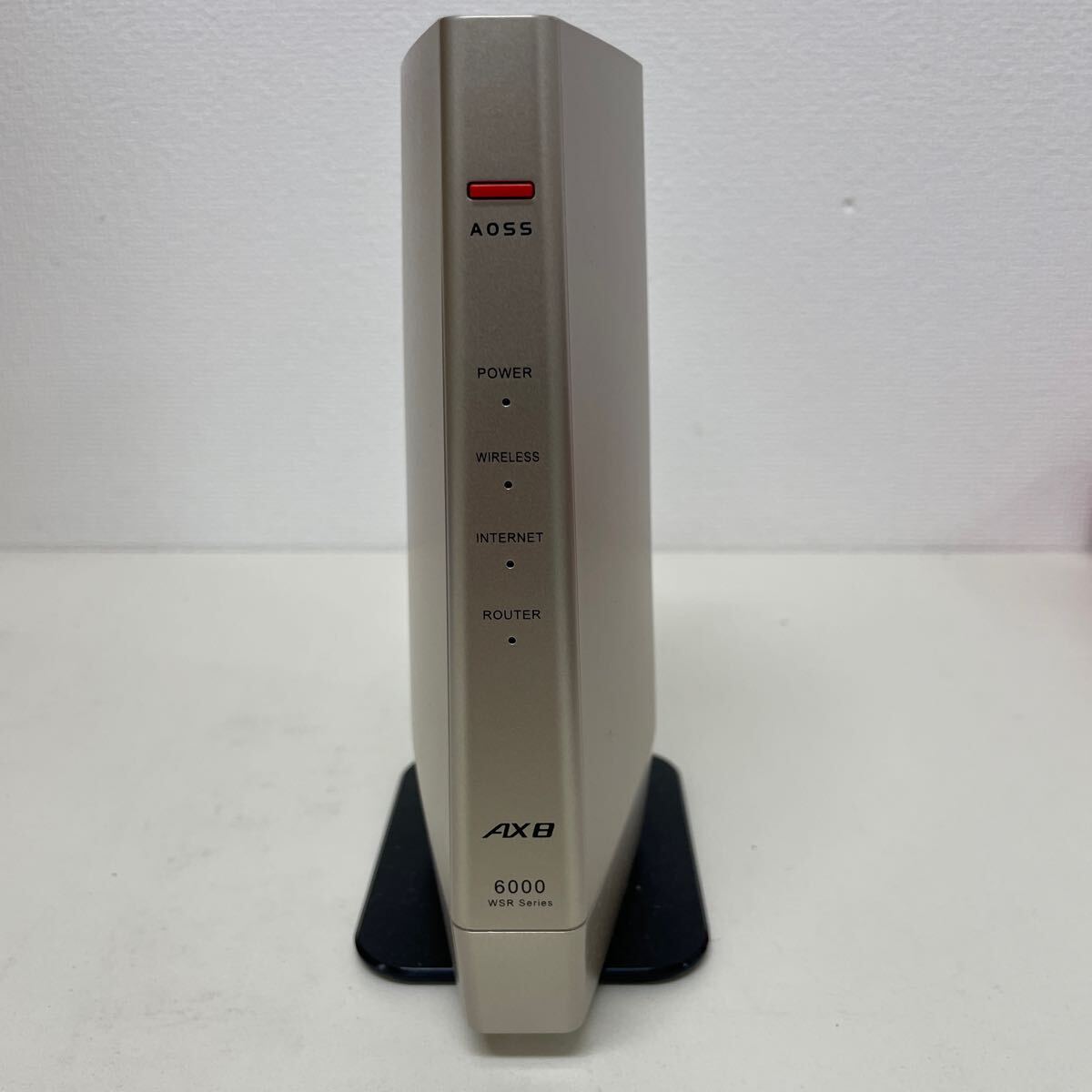 通電確認済 バッファロー BUFFALO WSR-6000AX8 P-CG 無線LAN 通電確認済 バッファロー BUFFALO WSR-6000AX8 P-CG 無線LAN