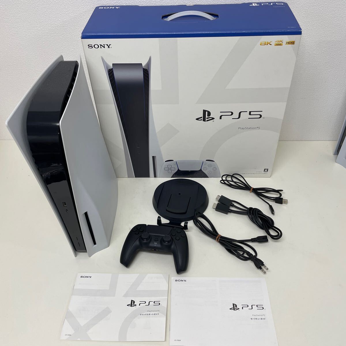 ン 大人気 新品 ノ 動作確認初期化済 ディスク CFI-1100A01 PlayStation5 SONY PS5本体