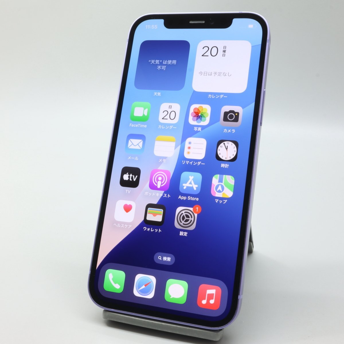 Apple iPhone12 128GB Purple A2402 MJNJ3J/A バッテリ78% □SIM Apple iPhone12 128GB Purple A2402 MJNJ3J/A バッテリ78% □SIM