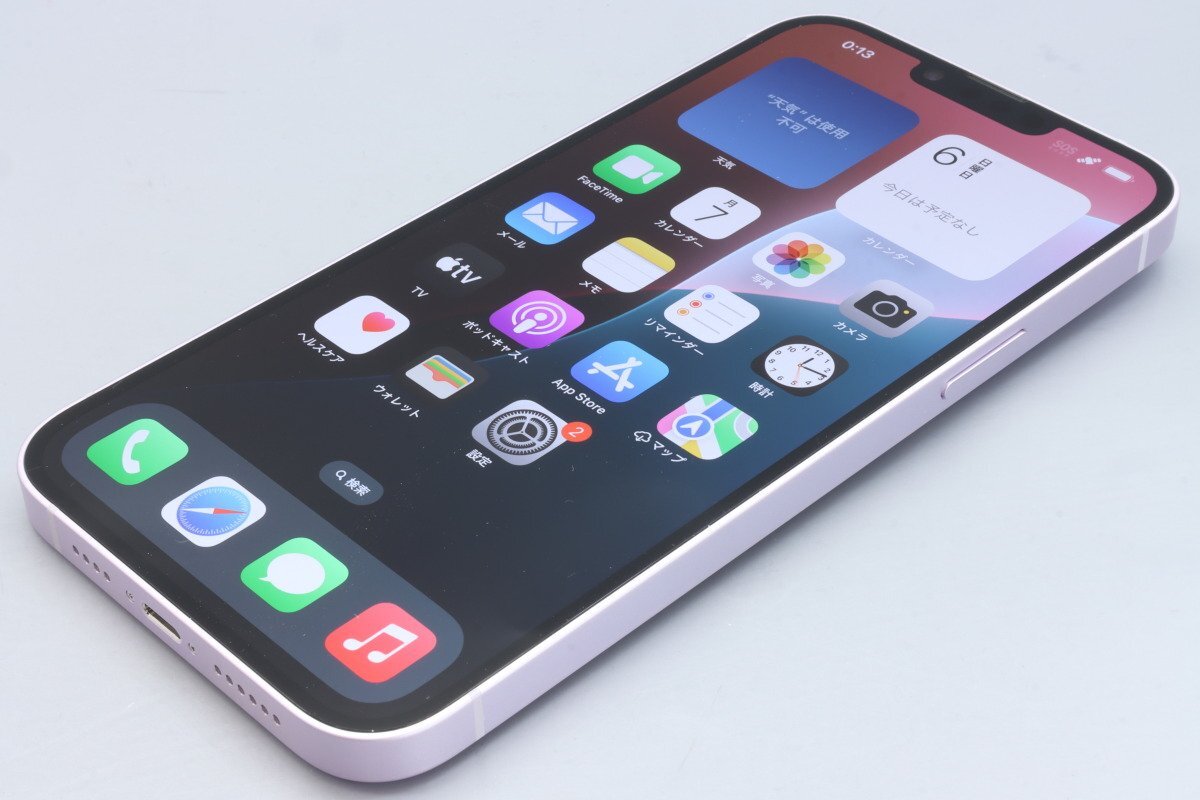 Apple iPhone14 Plus 128GB Purple A2885 3L277J/A バッテリ100 Apple iPhone14 Plus 128GB Purple A2885 3L277J/A バッテリ100